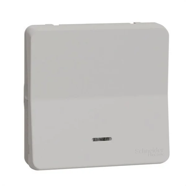SCHNEIDER - MUREVA STYLE POLSADOR LED ESTANCA BLANC IP55