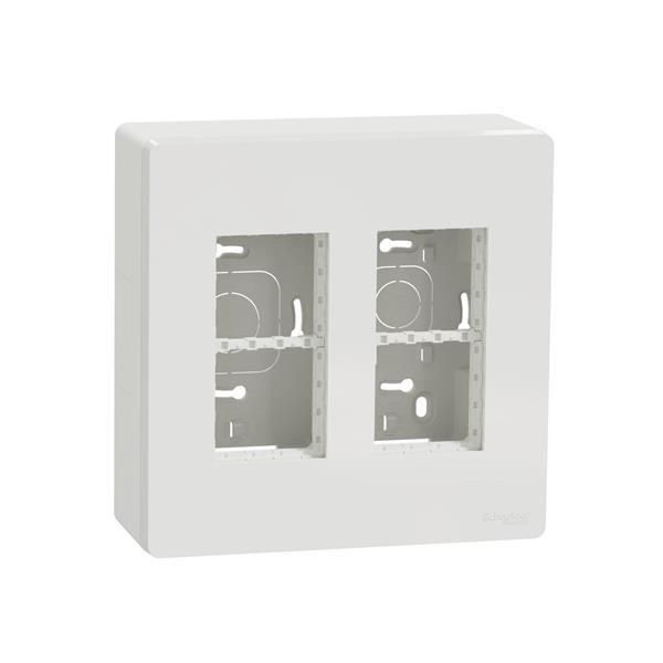 SCHNEIDER - NEW UNICA LLOC DE TREBALL 2 COLUMNES SUPERFICIE POLAR
