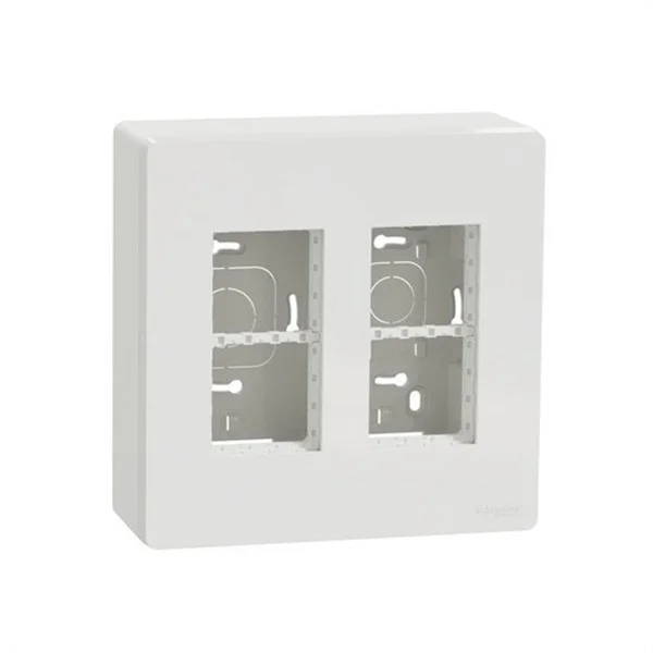 SCHNEIDER - NEW UNICA LLOC DE TREBALL 2 COLUMNES SUPERFICIE POLAR