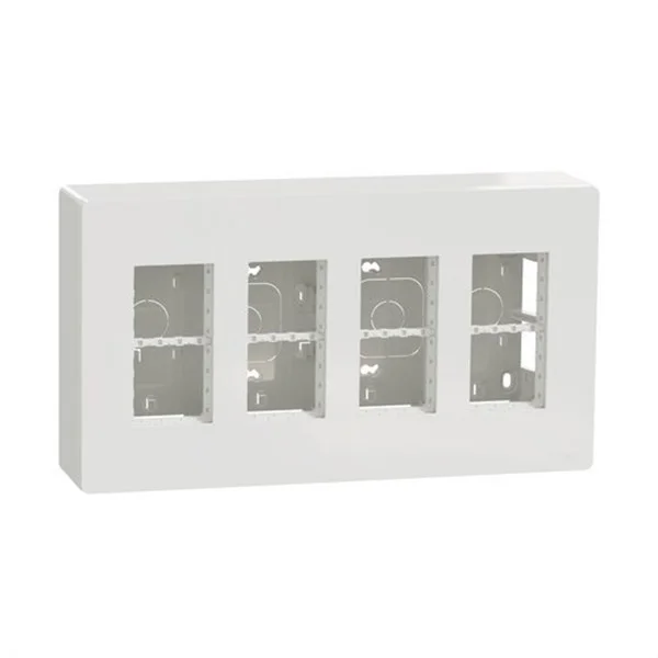 SCHNEIDER - NEW UNICA LLOC DE TREBALL 4 COLUMNES SUPERFICIE POLAR