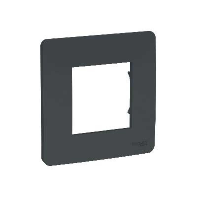 SCHNEIDER - NEW UNICA STUDIO MARC 1 ELEMENT ANTRACITA view 2