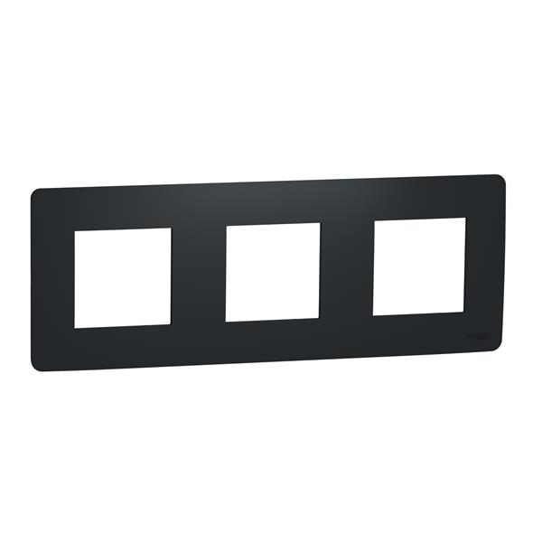 SCHNEIDER - NEW UNICA STUDIO MARC 3 ELEMENTS ANTRACITA