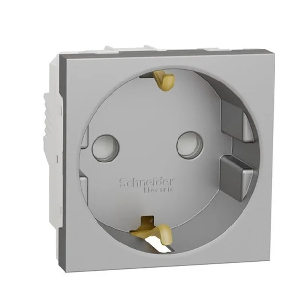 SCHNEIDER - NEW UNICA ENDOLL SCHUKO ALUMINI