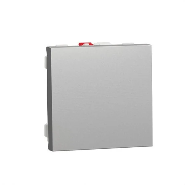 SCHNEIDER - NEW UNICA INTERRUPTOR 2 MODULS ALUMINI