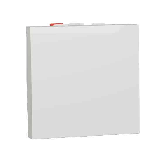 SCHNEIDER - NEW UNICA COMMUTADOR 2 MODULS POLAR BLANC view 2