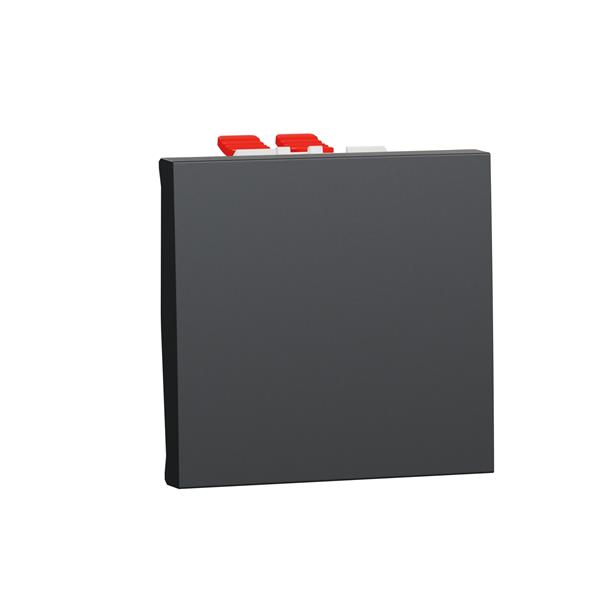 SCHNEIDER - NEW UNICA CREUAMENT 2 MODULS ANTRACITA