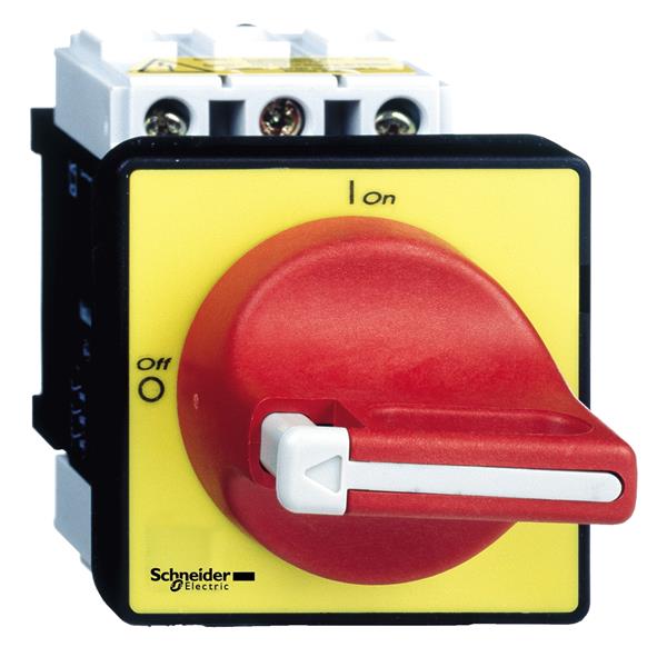 SCHNEIDER - INTERRUPTOR SECCIONABLE 3P 25.ª PRINCIPAL + EMERGENCIA