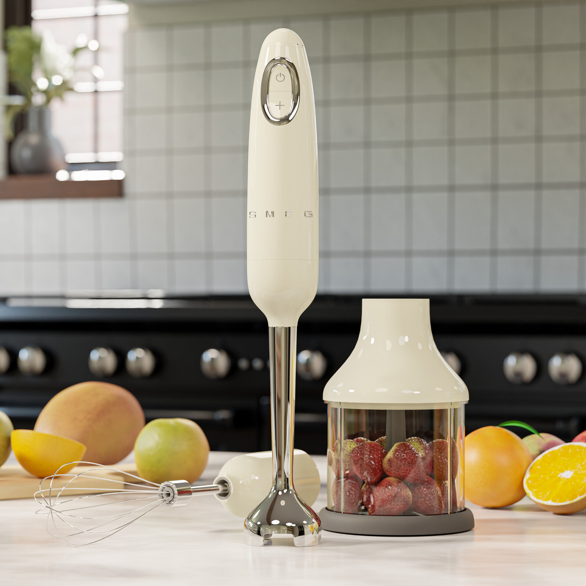 SMEG - BATIDORA DE MANO 50' STYLE CREMA view 2