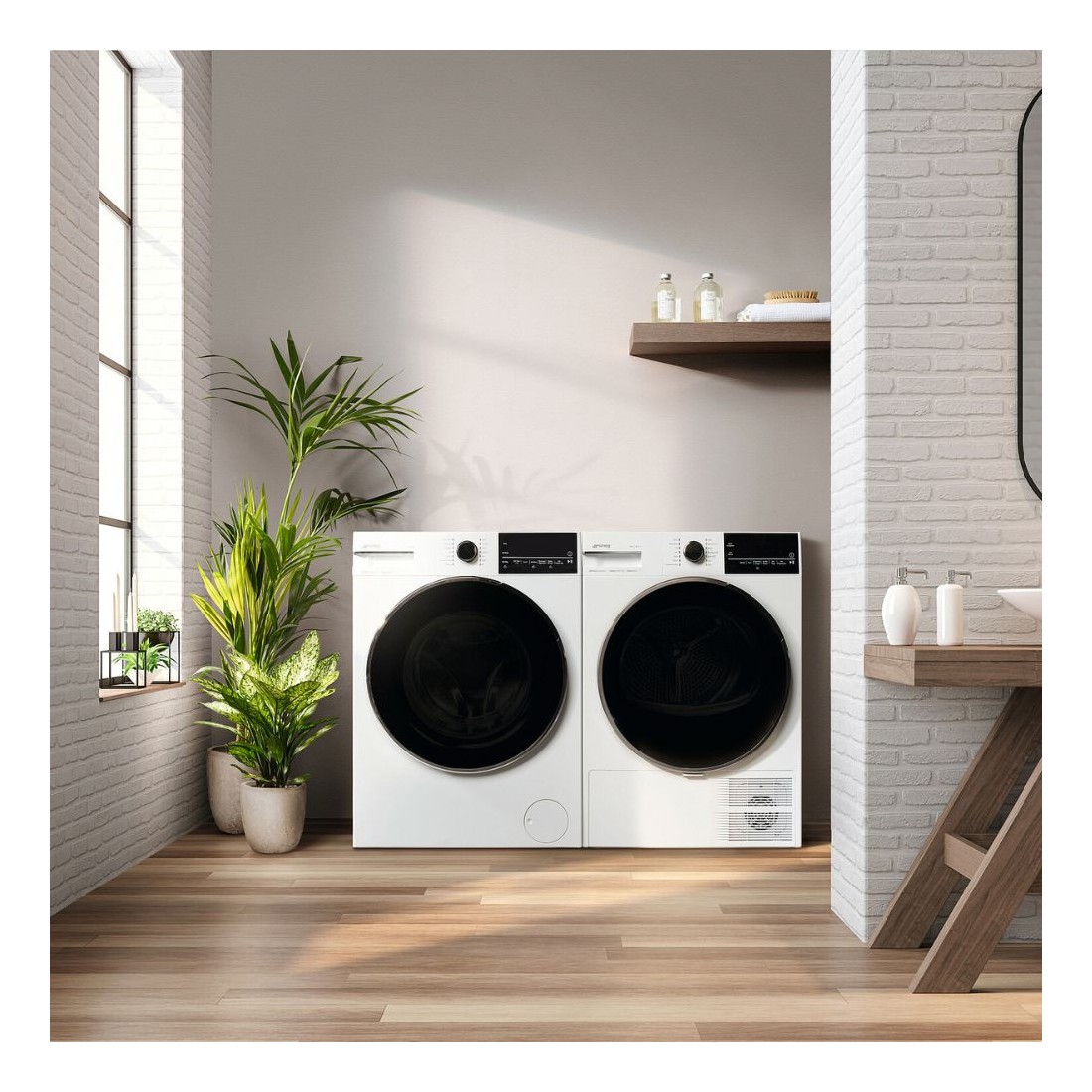 SMEG - RENTADORA 9KG 1400RPM BLANC B view 4