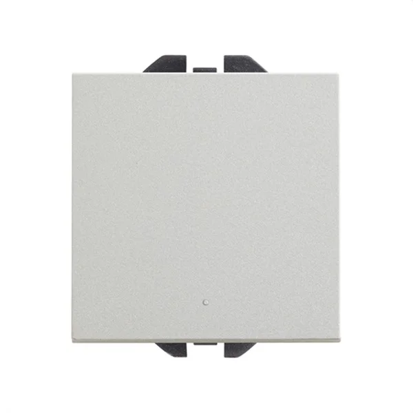 SIMON - SERIE 270  INTERRUPTOR PULSANT 10 AX ALUMINI