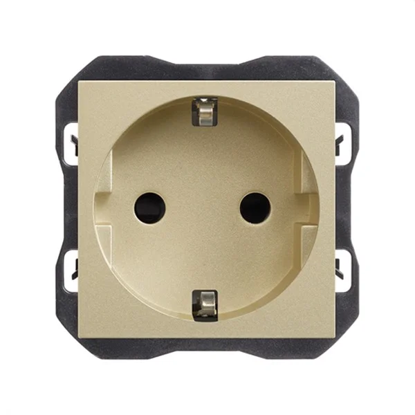 SIMON - SERIE 270 BASE DE ENCHUFE SCHUKO EMBORN. TORNILLO CAVA