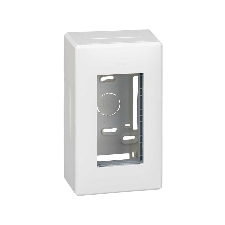 SIMON - SSC 500 CIMA CAJA SUPERFÍCIE 1 MÓDULO BLANCO