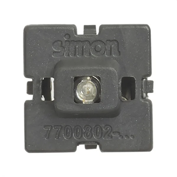 SIMON - SOPORTE SIMON 77 CON LED AZUL LUMINOSO/PILOTO