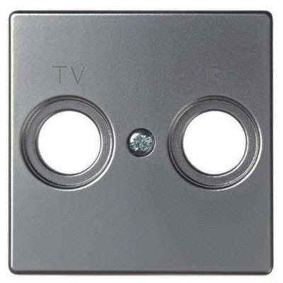 SIMON - SERIE 82 PLACA PRESA R-TV TITANI