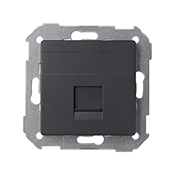 SIMON - SERIE 82 TAPA INFORMATIC RJ45 UNIVERSAL GRAFIT