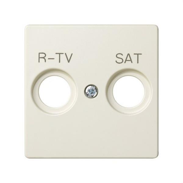 SIMON - SERIE 82 TAPA PRESA R-TV + SAT MARFIL