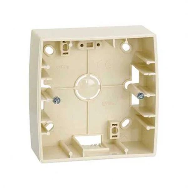 SIMON - SERIE 82 CAJA SUPERFICIE ALTA 1 ELEMENTO