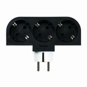 SIMON - ADAPTADOR GIRATORIO PLUG 3 TOMAS