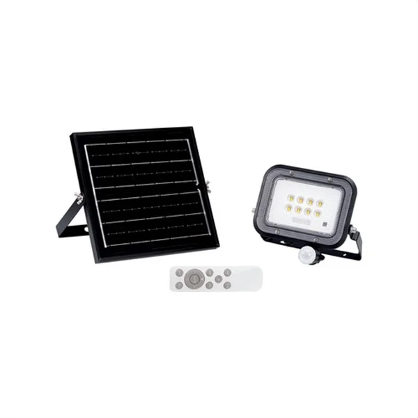 SIMON - ILUMINACION INTERIOR PROYECTOR LED SOLAR PIR 30W 500LM 4000K IP65