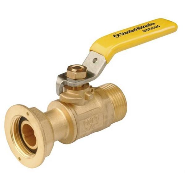 STANDARD H. - VÁLVULA DE ESFERA BOSTON GAS 1 1/4 CON COMPRESIÓN Y PALANCA