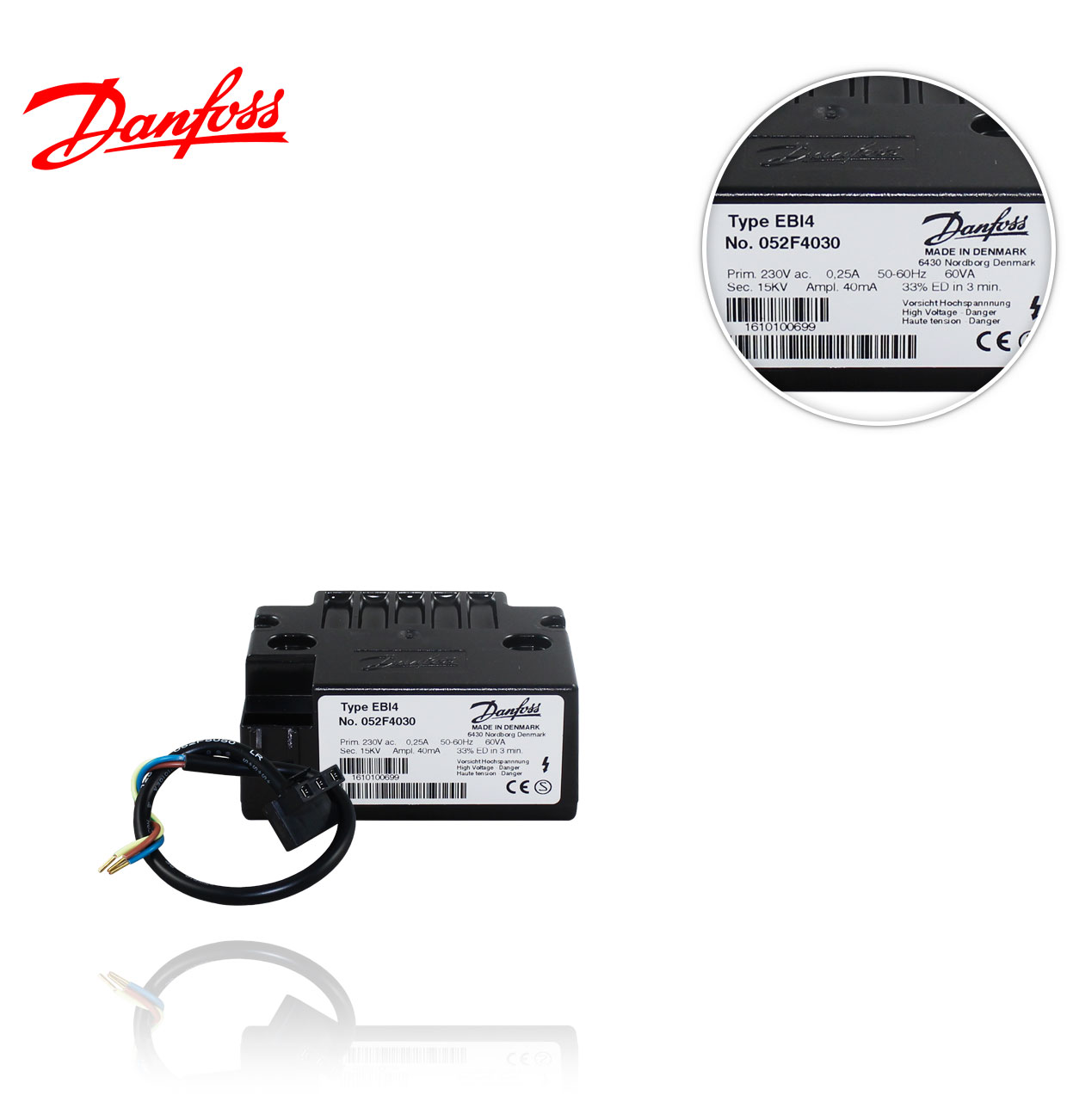 SUNER - UNIDAD IGNICION QUEMADOR 052F4030 EIB4