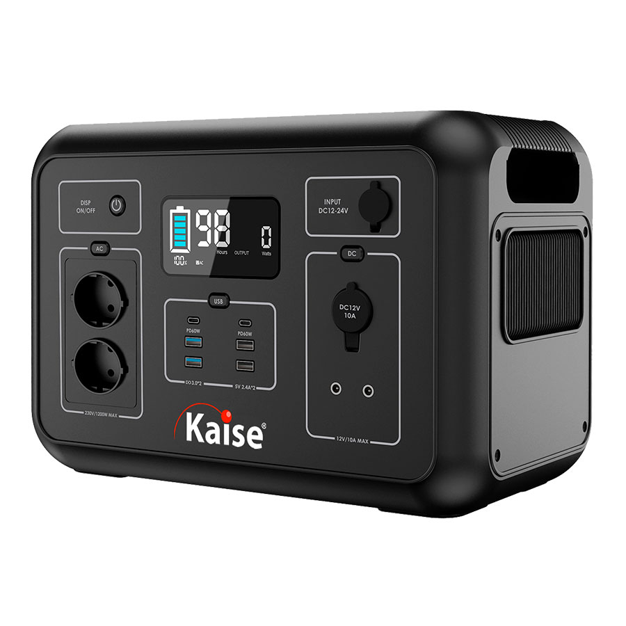 TEMPEL - ESTACIO ENERGIA PORTATIL 1.132W/H 2XSCHUKO 220V 2XUSB-A 2XUSB-C PD60W DISPLY LCD