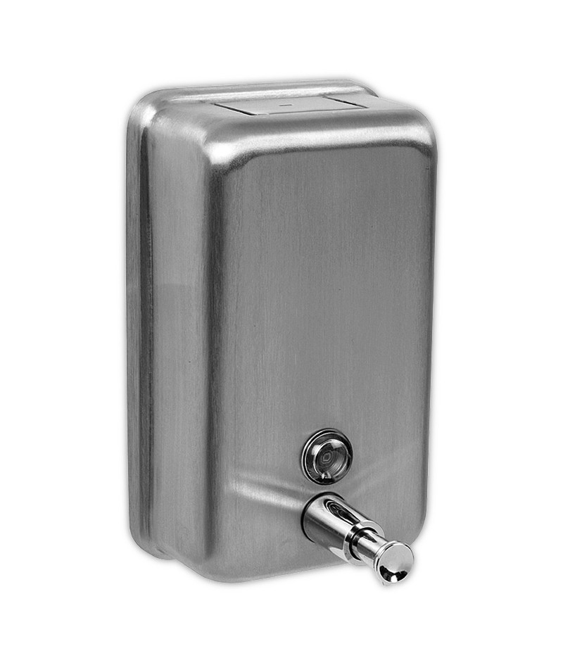 TIMBLAU - DISPENSADOR DE JABÓN 1,2L VERTICAL INOX SATINADO