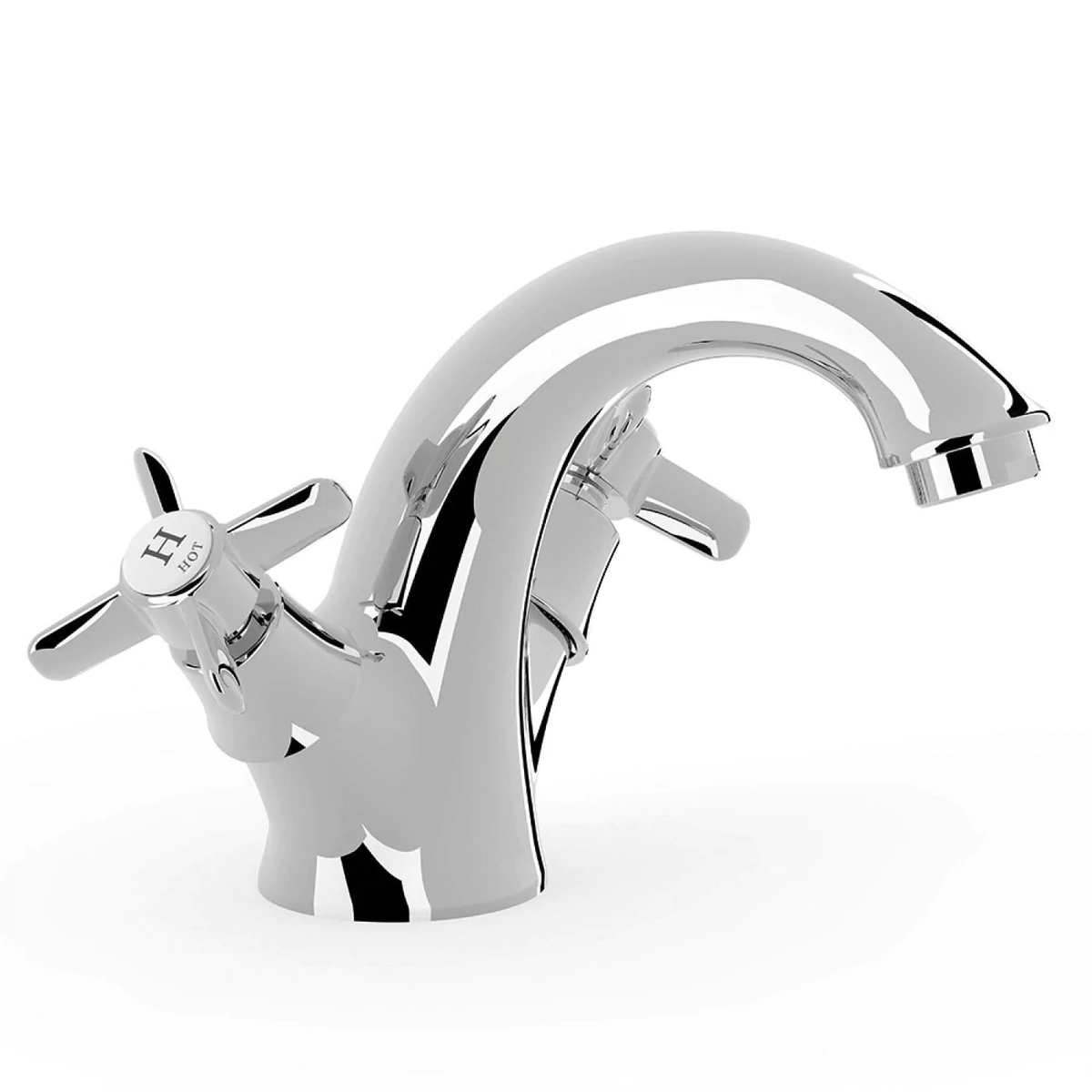 TRES - BIMANDO LAVABO CROMO 180MM TRES-CLASIC