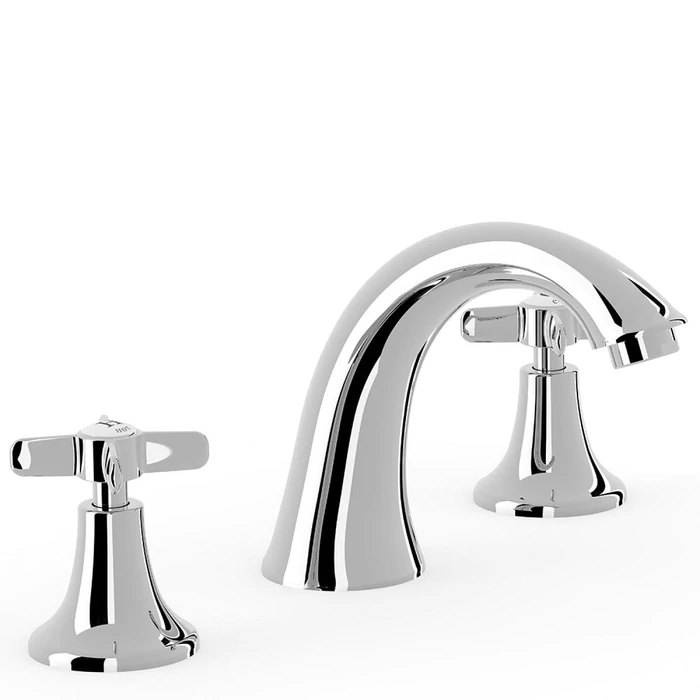 TRES - BIMANDO LAVABO CROMO 134MM D'INSTALACIÓ LLIURE TRES-CLASIC