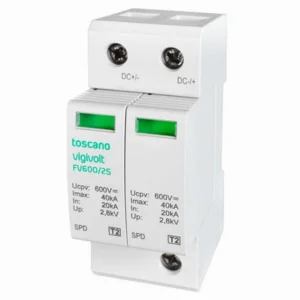TOSCANO - PROTECTOR SOBRETENSION TRANSITORIA 600VDC CLASE II FV-600/2