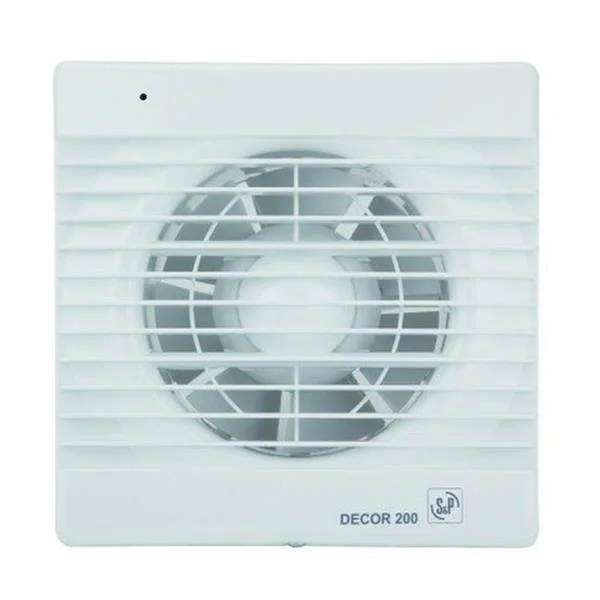 S&P - EXTRACTOR BAÑO DECOR-200 CRZ