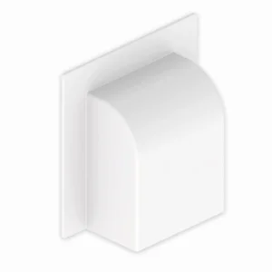 UNEX - UNEX31 U24X PASAMUROS ACODADO 45X75 BLANCO NIEVE