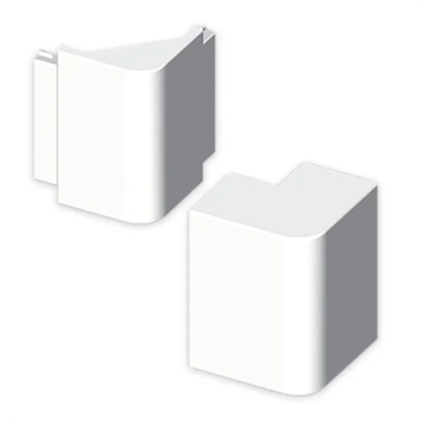 UNEX - UNEX73 ANGLE EXTERIOR 40X90 U24X BLANC NEU