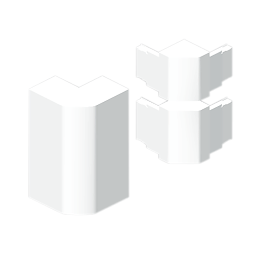 UNEX - UNEX93 ANGLE EXTERIOR 50X150 U24X PVC ALUMINI