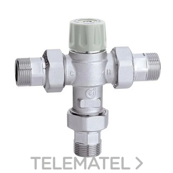 CALEFFI - MEZCLADOR TERMOSTATICO 3/4" 30-50ºC ANTI-QUEMADAS