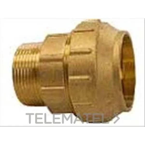 GUT - FITTING UNIO PE RACOR MACHO D-20X1/2" LATON