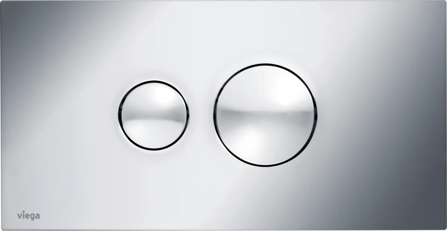 VIEGA - VISIGN FOR STYLE 10 PULSADOR ACCIONAMIENTO PLÁSTICO CROMADO