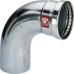 VIEGA - CORBA XL 90º M-F Ø76.1MM ACER GALVANITZAT PRESTABO