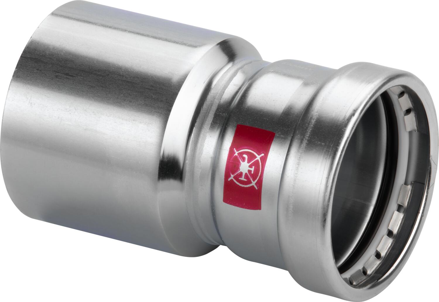 VIEGA - REDUCCIÓN CON SC F-F 108.0X76.1 ACER GALVANIZADO PRESTABO