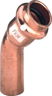 VIEGA - CODO 45º F-F FIG. 41 CU Ø28MM PROFIPRESS S
