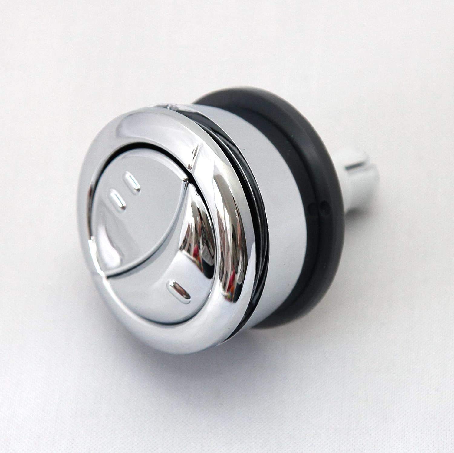 WIRQUIN - DOBLE PULSADOR PER WC CROMAT CIRCULAR view 3