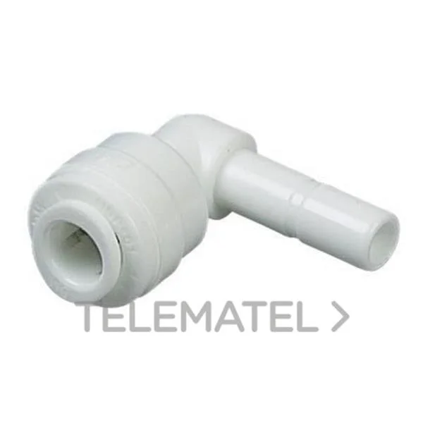 WATERFILTER - CODO ESPIGA LISO 1/4" TUBO 1/4"