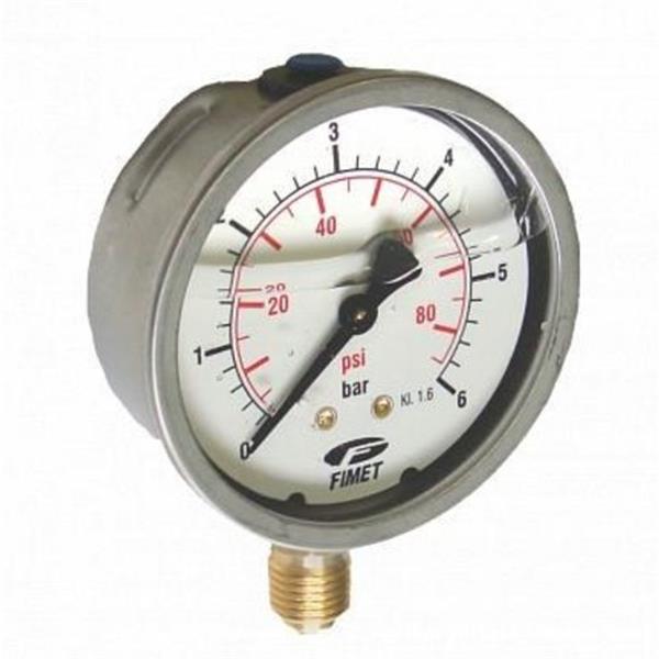 WATTS - MANÓMETRO GLICERINA RADIAL D-63 1/4" 0-10 BAR