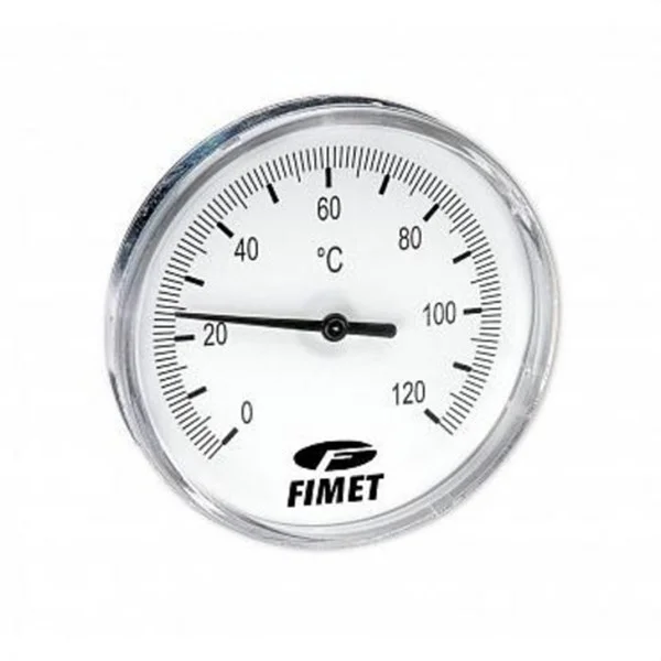 WATTS - TERMÓMETRO BIM. D-80 0-120ºC C/VAINA 5 CM