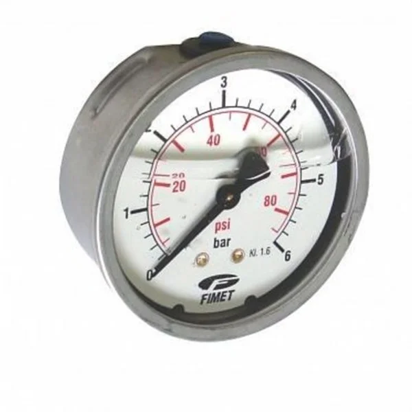 WATTS - MANÓMETRO GLICERINA POST. D-63 1/4" 0-6 BAR