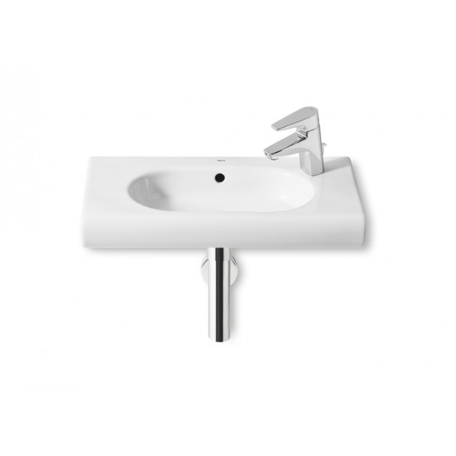 ROCA- LAVABO COMPACTO MERIDIAN-N 600X320 DERECHO BLANCO