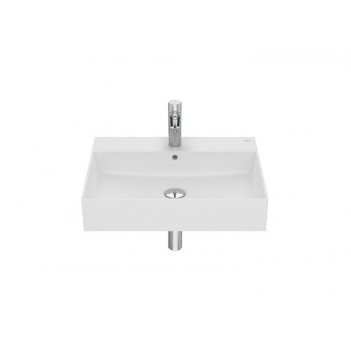 ROCA - LAVABO INSPIRA AMB JOC DE  FIXACIÓ 600X490 BLANC MATE