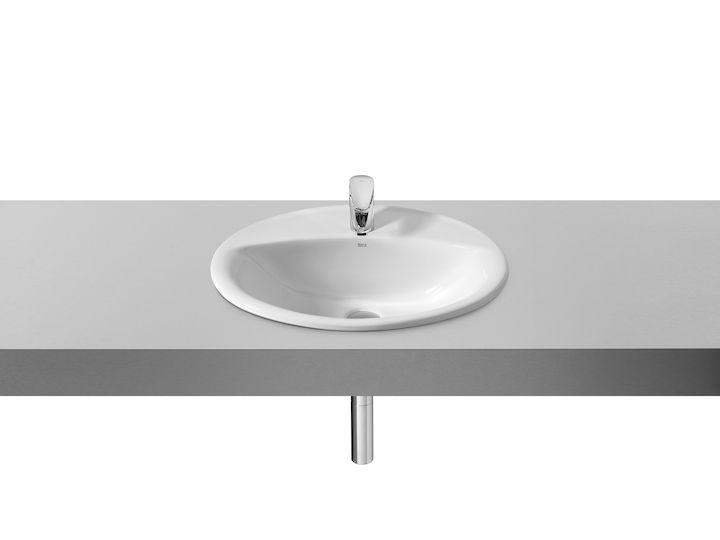 ROCA - LAVABO PORCELLANA ENCIMERA ALOA 560X475 BLANC