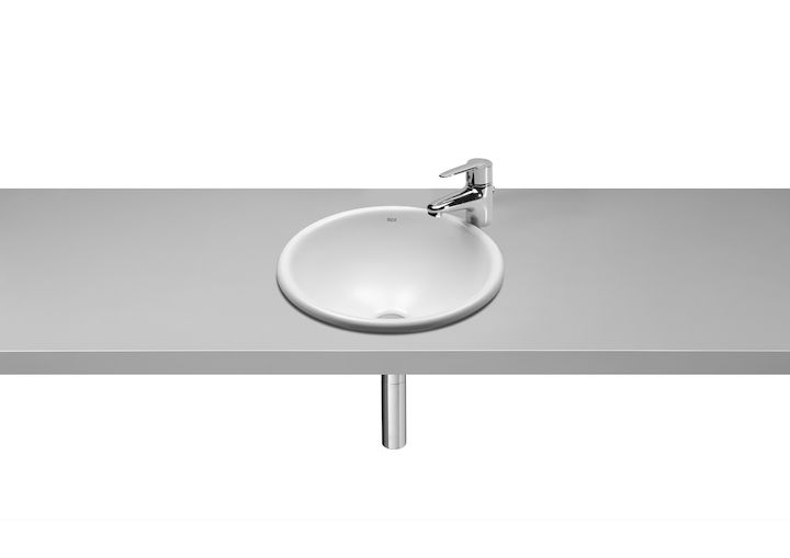 ROCA - FORO LAVABO D-360 BAJO ENCIMERA PORCELANA BLANCO