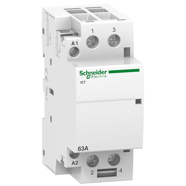 SCHNEIDER - CONTACTOR ICT 63A 2NA 230/240V CA